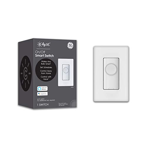 C by GE On/Off 4-Wire Button Style Smart Switch - Works with Alexa