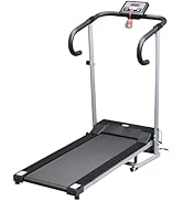 HOMCOM Tapis Roulant Elettrico Pieghevole Salvaspazio e Silenzioso con Velocità Regolabile 1-10km...