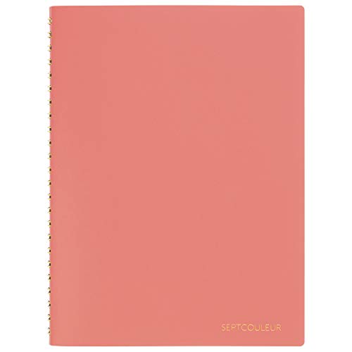 Cahier A5 Maruman rose corail idéal pour le bullet journal créatif