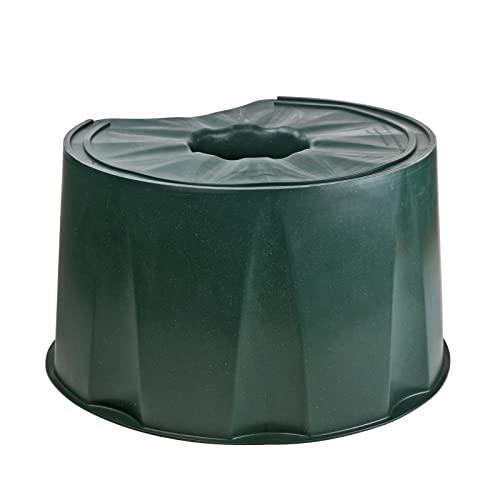 Ständer für Tonne Regentonne aus PVC, geeignet für Mülltonnen-210 und 300 Liter. Tragfähigkeit 500 kg. Farbe grün.