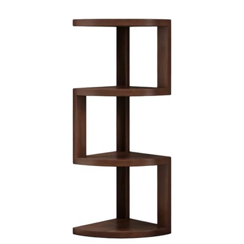 Table de chevet d'angle à 4 niveaux pour petit espace et bureau - 2