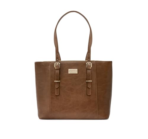 LDS Temple Bag for Women – Premium Travel Tote to Carry Your Temple Attire – Stylish Clothing Organizer With Pockets for Shoes, Garments, and Worship Essentials (Brown)