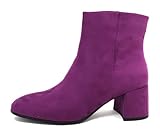 MARCO TOZZI Femme 2-25349-41 587 Bottine à Talon, Grape, 40 EU