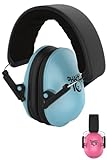 My Happy Tot Noise Cancelling Headphones for Kids, Adjustable Baby Ear Protection Earmuffs with Ergonomic Design