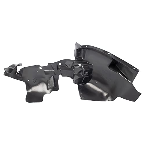 Image of TRQ Front Inner Fender Liner Set Compatible with 2007-2017 Jeep Wrangler 2018 Wrangler JK CH1250132 CH1251132