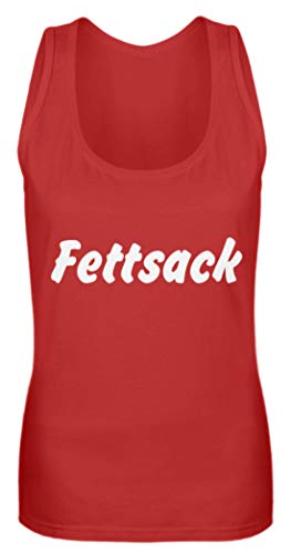 Débardeur Fettsack rouge femme M le haut anti frottement doux pour peaux sensibles