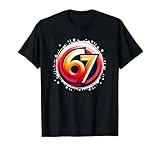 67 Six Seven 6-7 Mème de jeu amusant pour enfants italiens Brainrot. Rejoignez le plaisir viral avec cette chemise Six Seven Meme ! Parfait pour les fans de la génération Z et de la génération Alpha qui aiment l'humour Brainrot, l'argot Internet, Iconic 6