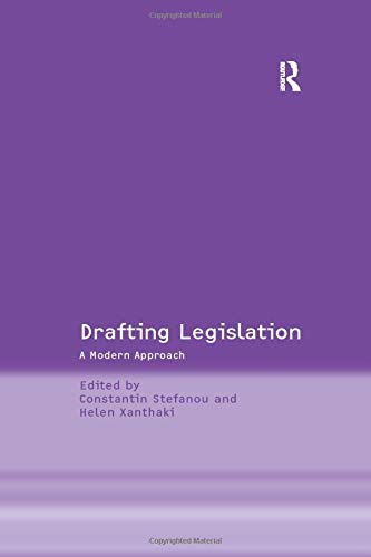 Drafting Legislation: A Modern Approach