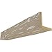Ekena Millwork BMPC2C0040X080X264WH 2-Sided (L Pecky Cypress Endurathane Faux Wood Ceiling Beam, 4"W x 8"H x 22