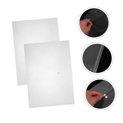 Pochettes transparentes A3 anti-pliure pour protéger les grands documents professionnels