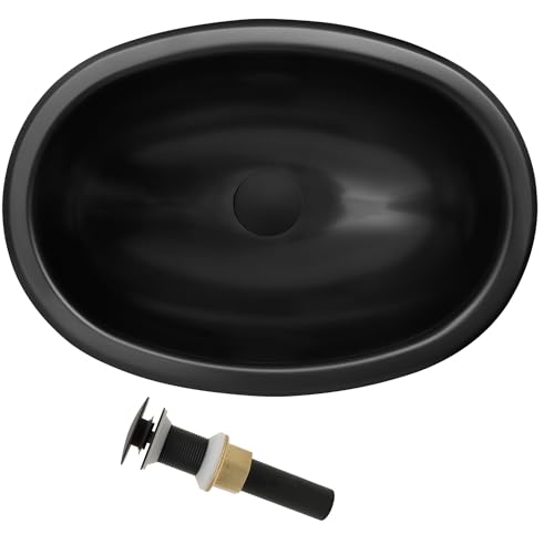 Image of Black RV Kitchen Sink, 16 inch x 11 inch x 5 inch Stainless Steel Bar Sink, 16 Inch Small Kitchen Sinks Used At Rv, Outdoor, Bathroom,laundry, Included Sink Drain Assembly