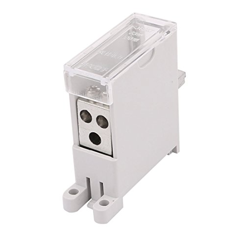 Aexit DZ47 Switch Distribution electrical Terminal Wire Barrier Block 1 Inlet 3 Outlet for Miniature Circuit Breakers