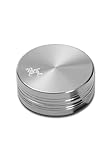 Alugrinder Black Leaf Grinder 2tlg Ø40mm Crusher Silber