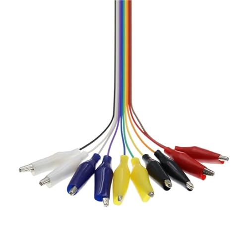 Cable de prueba con pinzas de cocodrilo hembra de 3cm para crear tus prototipos de robótica en casa 4