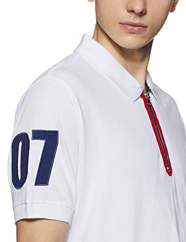 Image of Colt Men's Printed Regular fit T-Shirt (280083794 White M HS Medium)