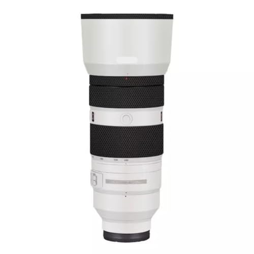 Wrap vinyle Sony FE 100-400mm blanc tacheté - Habillage premium sur mesure