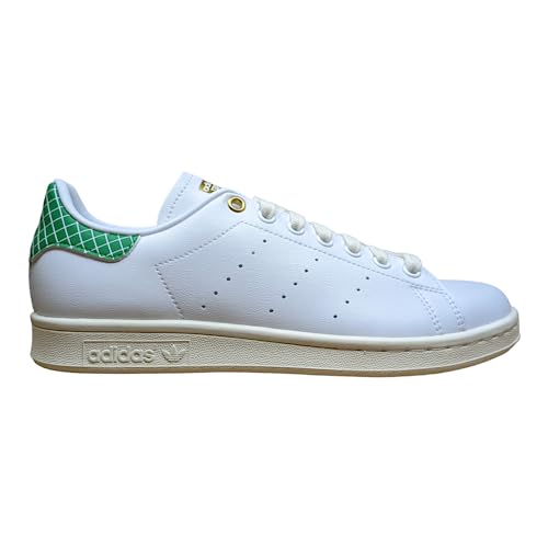 adidas Originals Women's Stan Smith Fashion Sneakers (Future White/Green/Legend Ink, 6) - Main Image