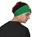 Black Power Pan African Flag Slouchy Beanie for Men & Women, Hip-Hop Soft Lightweight Baggy Skull Cap Fashion Thin Dwarf Knit Hat for All Seasons Sleep Cap