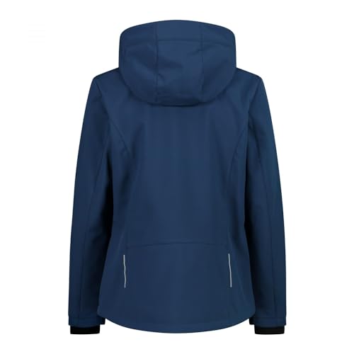 Chaqueta softshell para mujer con capucha extraíble, ideal para tus rutas de senderismo 2