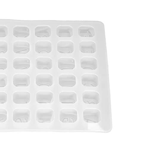 Molde de silicone para bolo, molde de chocolate, seguro, multifuncional, 3 peças, 48 furos, fácil de