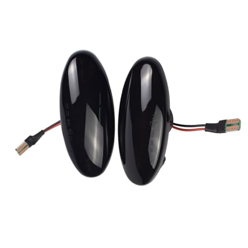 Feu de position latéral dynamique LED étanche à défilement pour Peugeot Pick-Up 1998-2005