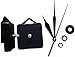 Zhuluck Black Quartz Clock Movement DIY Wall Clock Movement Mechanism Replacement Accessory Mute Sweep Kit Battery Mechanism Tools and Home Improvement