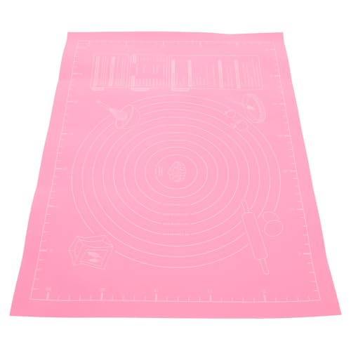 BESPORTBLE �V���R�����x�[�L���O�A�N�Z�T���[ �V���R���y�X�g���[�}�b�g �s���N 40×30cm �ė��p�\�������ȒP �p�����ˑ�␶�n���[�����O�ɍœK�ȃJ�E���^�[�}�b�g
