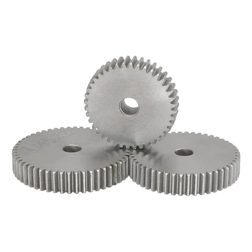 Engrenage cylindrique 1M acier carbone élimine jeu mécanique 8mm
