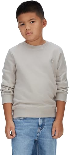 Sweat-shirt à enfiler Calvin Klein Mono Mini Badge mixte regular CN