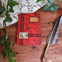 Amazon.co.jp: ゜+ 19世紀 洒落たフローラルイラスト付き表紙 赤 英国