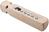 Sifflet carré en forme de train de bois imitation musique éducation durable