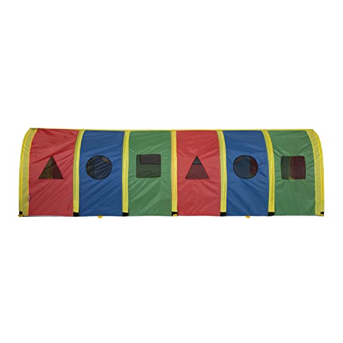 Pacific Play Tents 95200 Kids Super Sensory 9-Foot D Style Institutional Crawl Play Tunnel thumb #1