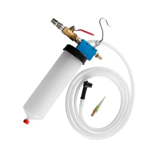 LOORGVEL Herramienta Neumática para Cambio Rápido Líquido Frenos y Purga Embrague Compatible con Coches Motos y Maquinaria Duradera y Fácil de Usar