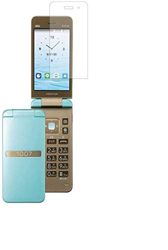 ClearView 【2枚セット】京セラ GRATINA KYF39 au対応【反射防止ノンフィラータイプ】液晶保護フィルム ギラツキなし