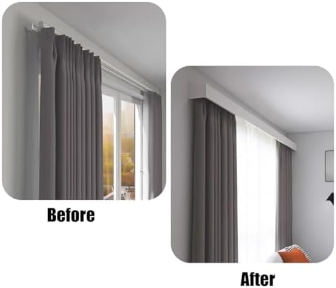 Extra Long Cornice Panel 300cm - Decorative Wall Mount Pelmet Box, Ideal for Hiding Curtain Tracks, Stylish Home Decor Solution for Elegant Interiors