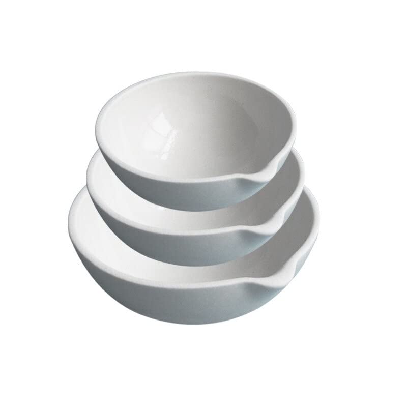 2 pièces/lot 35 ML à 500 ML Plat d'évaporation en céramique/Bol en céramique avec Bec/Plat d'évaporation hémisphérique (Size : 35ml)