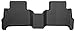 Husky Liners Weatherbeater | Fits 2015 - 2022 Chevrolet Colorado/GMC Canyon Crew Cab | 2nd Seat Floor Liner - Black | 19111