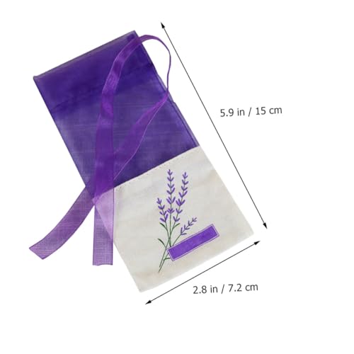 GANAZONO Sachets aromáticos de lavanda para armario 15pcs miniatura 2