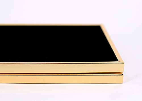 Leadex Double Thin Edge Gold Plated Picture Frame,Horizontal Standing,4 By 6 Inch,Velvet Back Simple Classic Styling #TOP5