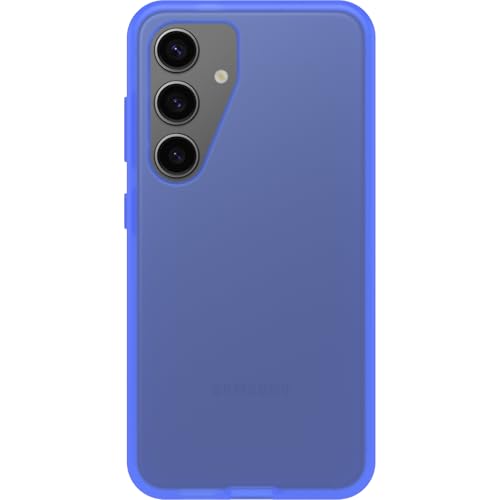 OtterBox Symmetry Series Soft Touch for Samsung Galaxy S24 - Pacific Cobalt (Blue), Sleek Rubber Design, Smooth Finish, Camera Bumpers, and Protective Screen Lip