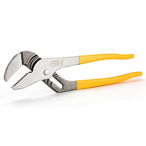 Steelhead 3-Piece Straight Jaw Tongue And Groove Pliers Set (12Inch, 10Inch & 7Inch), Groove Joint Pliers, Carbon Steel, High-Visibility Handle, Usa-Based Support,Sh-00-Pl-B3-0-1 #TOP1