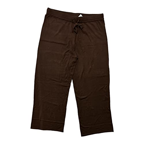 Member's Mark Women's Cashmere Blend Wide Leg Pant (as1, Alpha, xx_l, Regular, Regular, Chocolate Brown, Regular)3