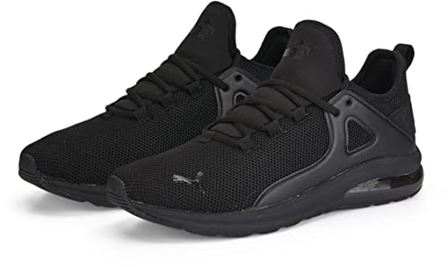 PUMA Mens Electron 2.0 Wide Sneakers Shoes - Black - Size 6.5 M