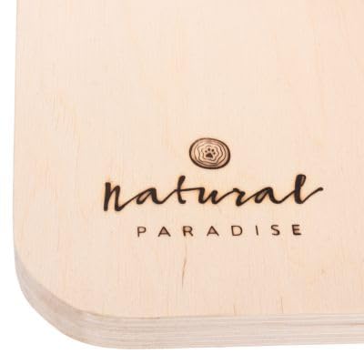 Natural Paradise – Arbre à chat Magnolia L | Avec plusieurs niveaux | H 137 x L 78 x l 81 cm (Crème)