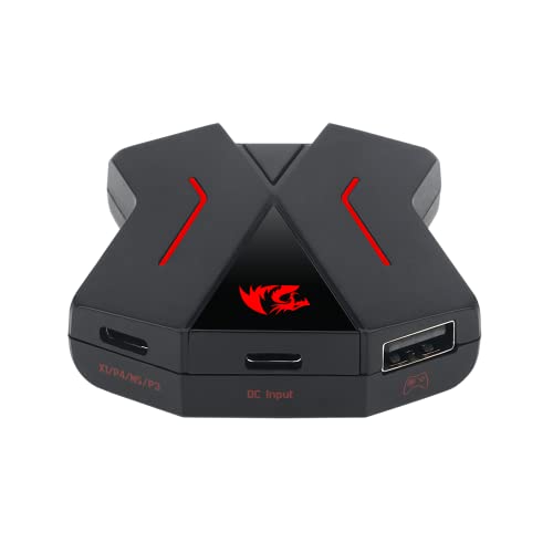 Adaptador Redragon Para Teclado e Mouse Para ConsoleEris GA-200 PS4 Xbox