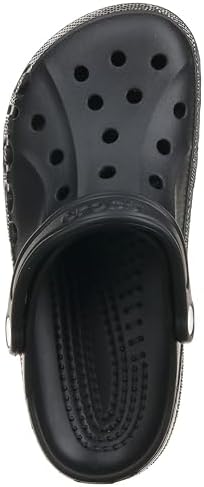 Crocs Unisex-Adult Baya Clogs, Black, 10 Men/12 Women | Image 4