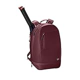 Cintas de mochila regulables, Asa superior, Elegante placa del logo de Wilson en la parte frontal
