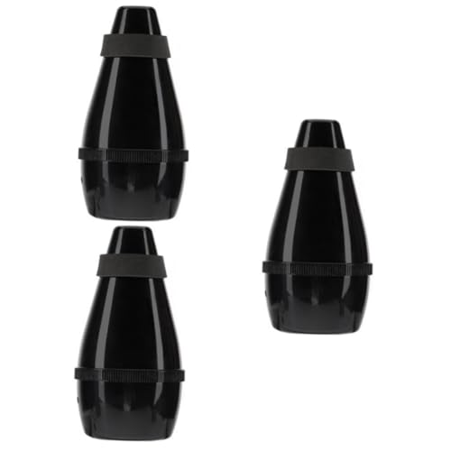 FAVOMOTO 3pcs Mini Trumpet Practice Mute Light-weight Plastic Mute for Quiet Practice Trumpet Accessories
