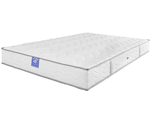 Belle Literie - Matelas Ressorts Intimité 21 Cm - Blanc - 160 X 200 Cm Cover