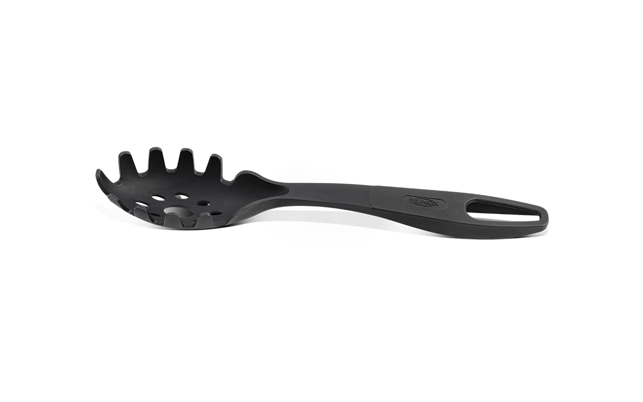 BrinoxLadle Dough Tong, Wavy, 29.2, Black,